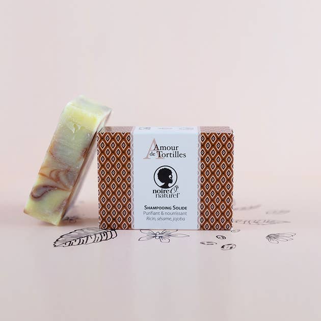 Noireônaturel - Vendita all'ingrosso Shampoo a saponetta/solido - Shampoo Solido Bio per Capelli Secchi e Ricci