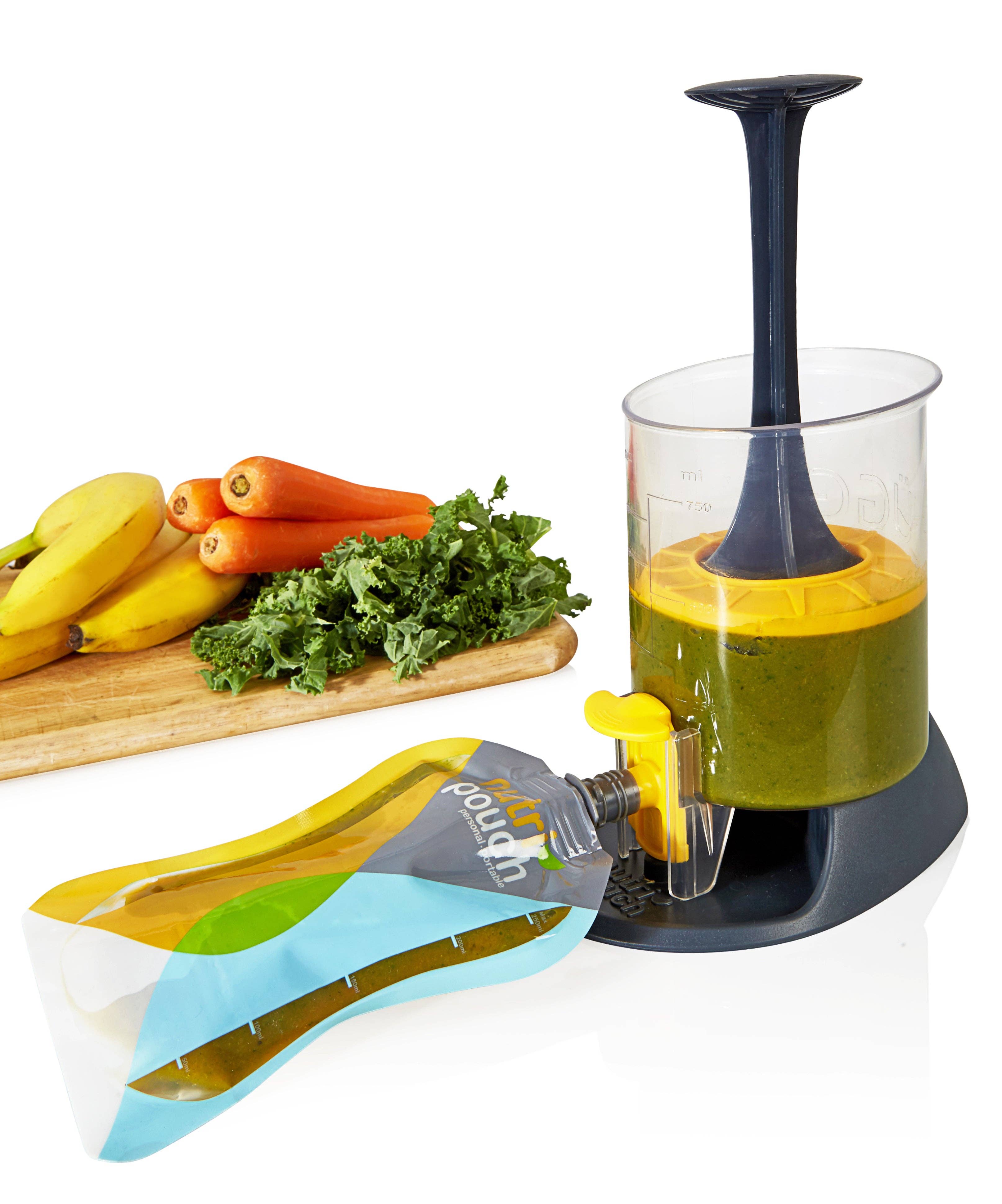 NutriPouch - Vente Boîtes de conservation - Système de sachets de boissons Value Pack-Nutripouch avec 2 sachets réutilisables de 250 ml3