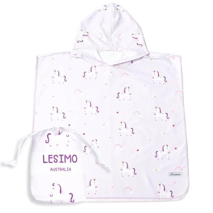 Sand Free Kids Hooded Towel - Unicorn for wholesale by LESIMO
