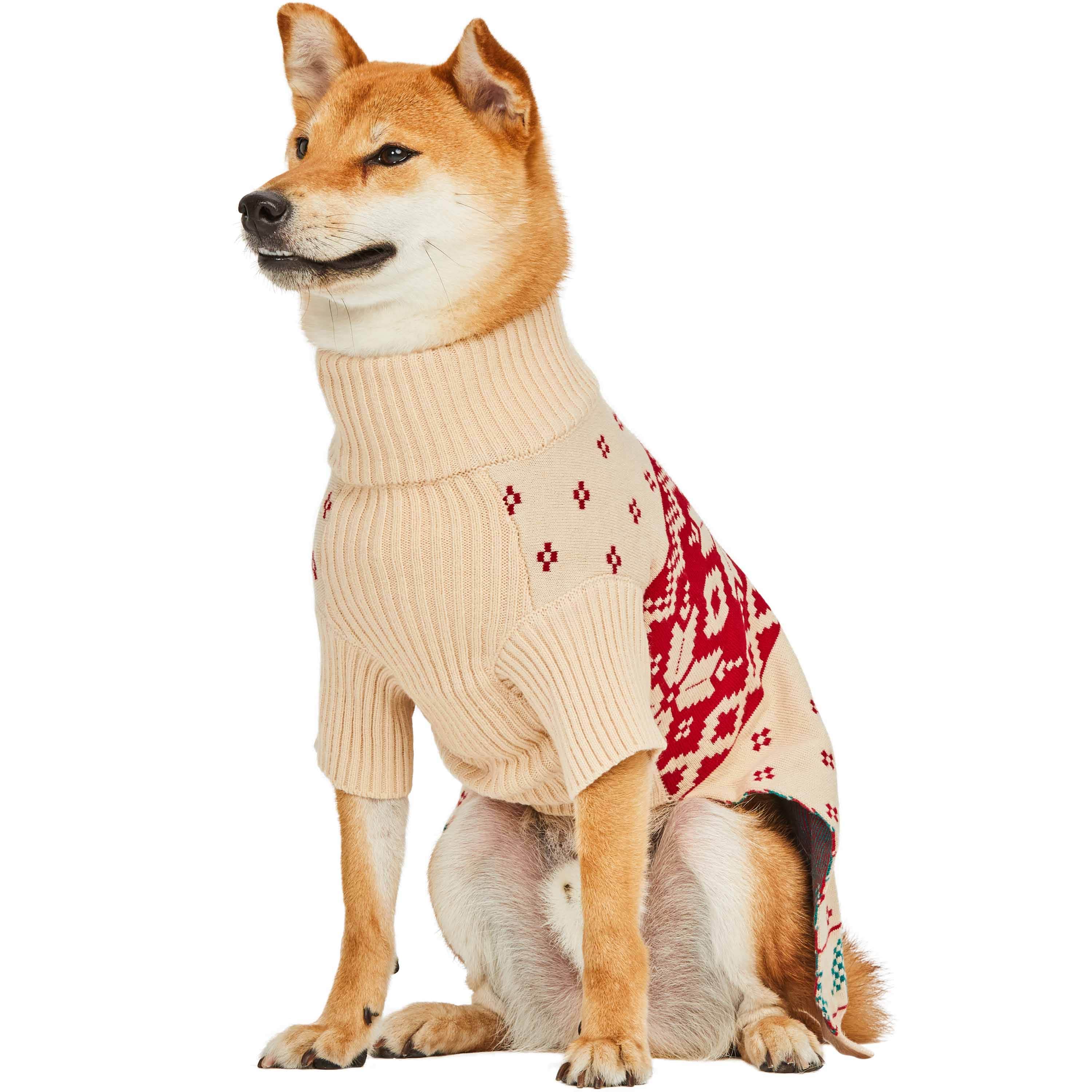 Blueberry Pet - Wholesale Pet Sweater - Dog - Custom-Knit & Dyed Christmas Snowflake Sweater - 6 Design 28