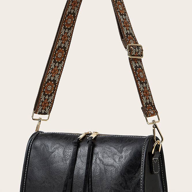 UNISHE - Wholesale Crossbody Bag - Women's - PU Leather Bohemia Strap Crossbody Bag ZK20104