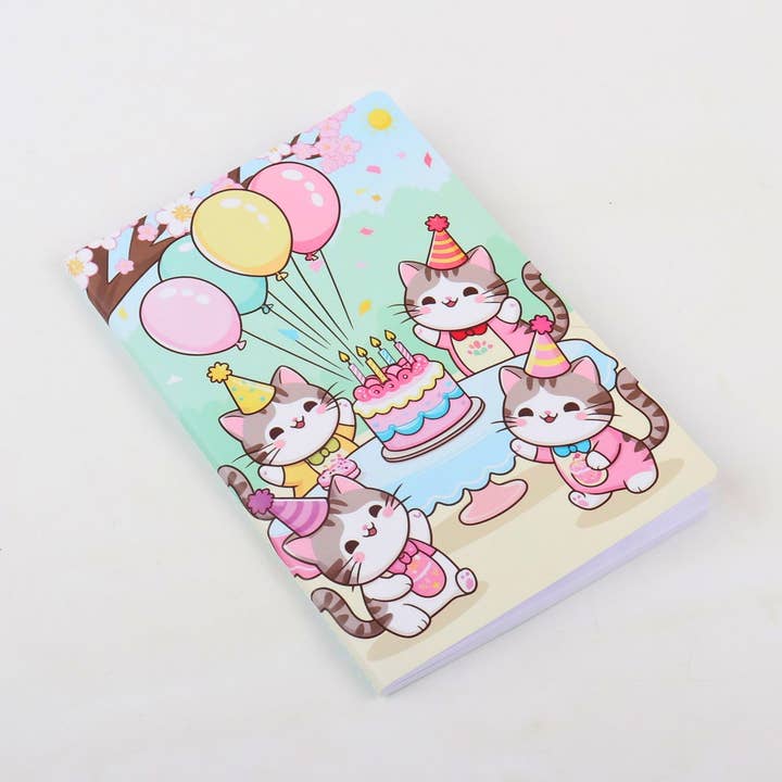 MINISUKI - Wholesale Notebook - Kitty Birthday Notebook0