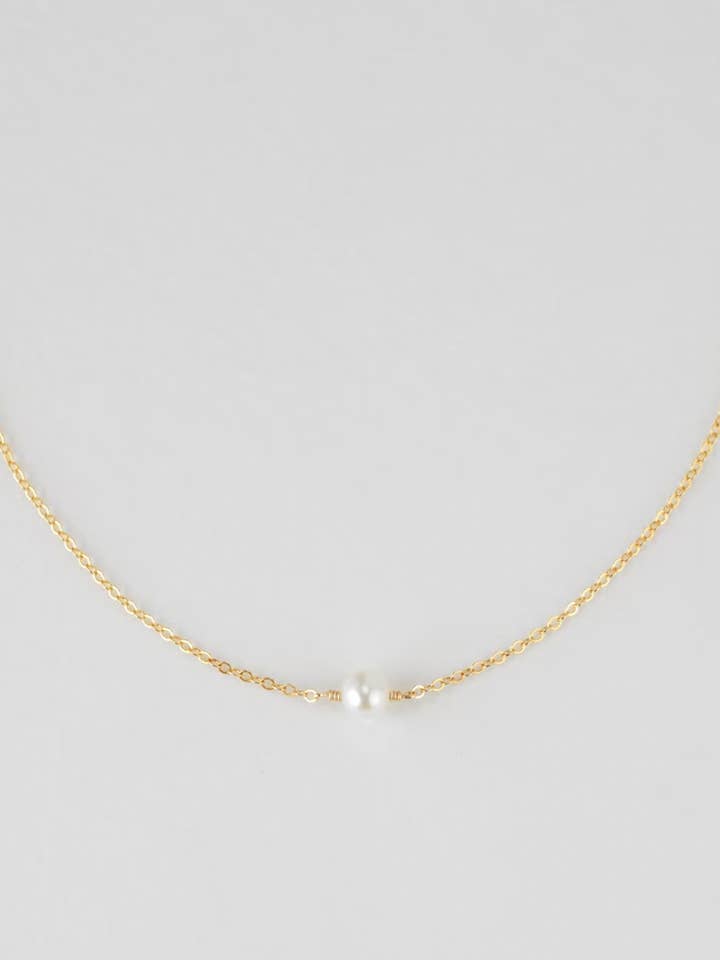 Collar Estación de Perla para venta al por mayor de Selah Vie