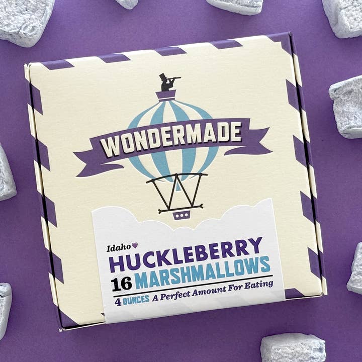 Idaho Huckleberry Marshmallow for wholesale by Wondermade