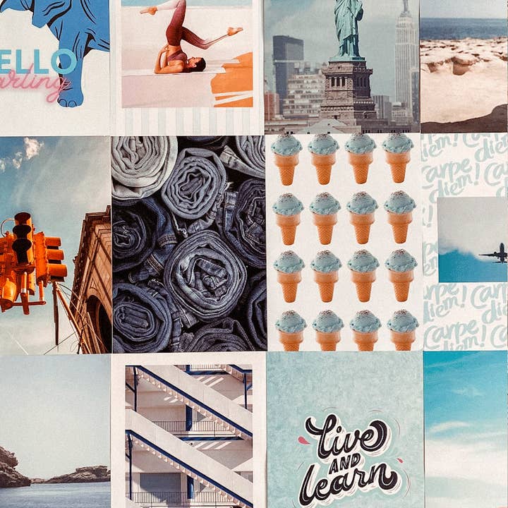 Flamingueo - Wholesale Art Print - Set of 50 Blue Photos8