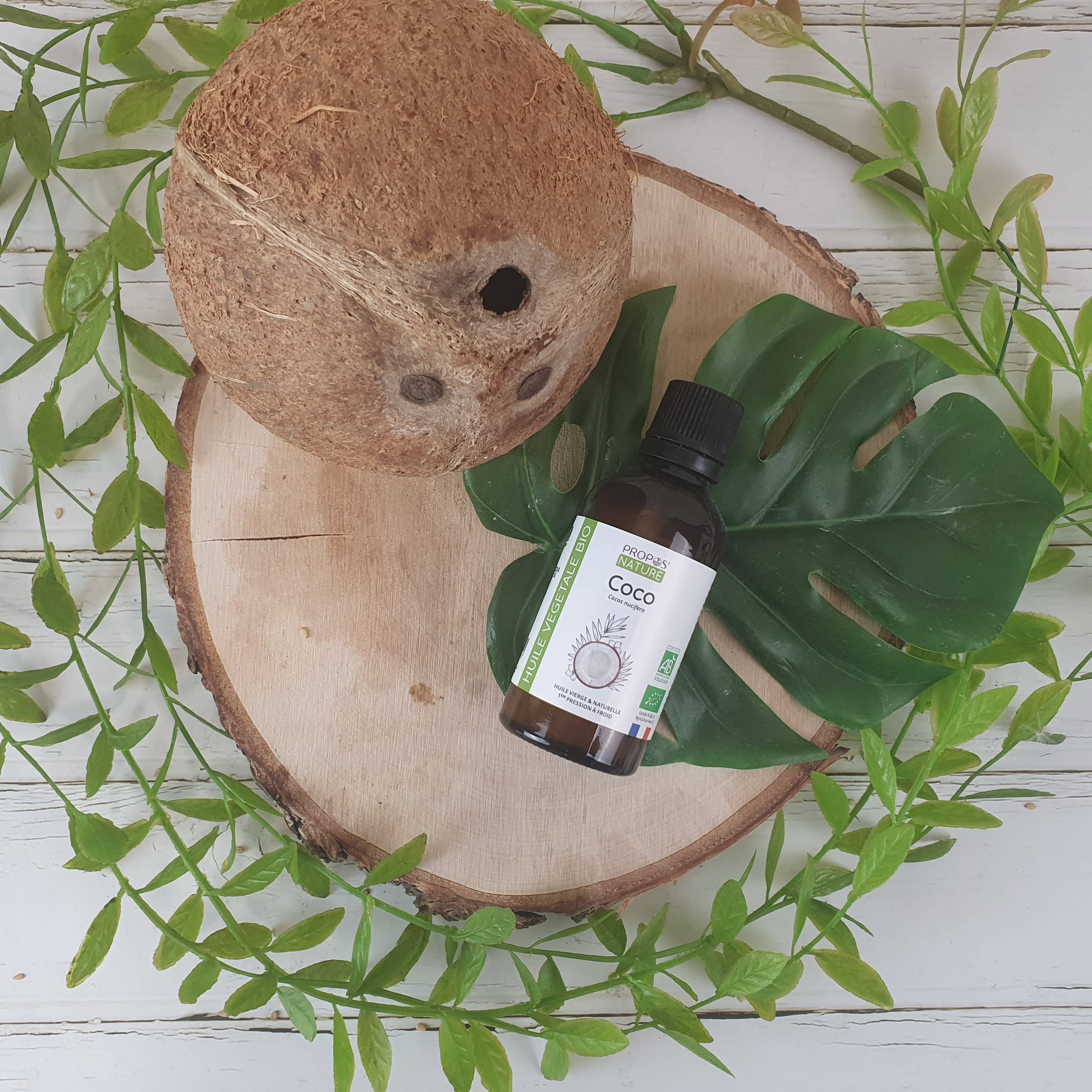 Propos'Nature - Venta al por mayor Aceites de baño/corporales - Aceite vegetal virgen de coco 50 ml, 100 ml, 500 ml4