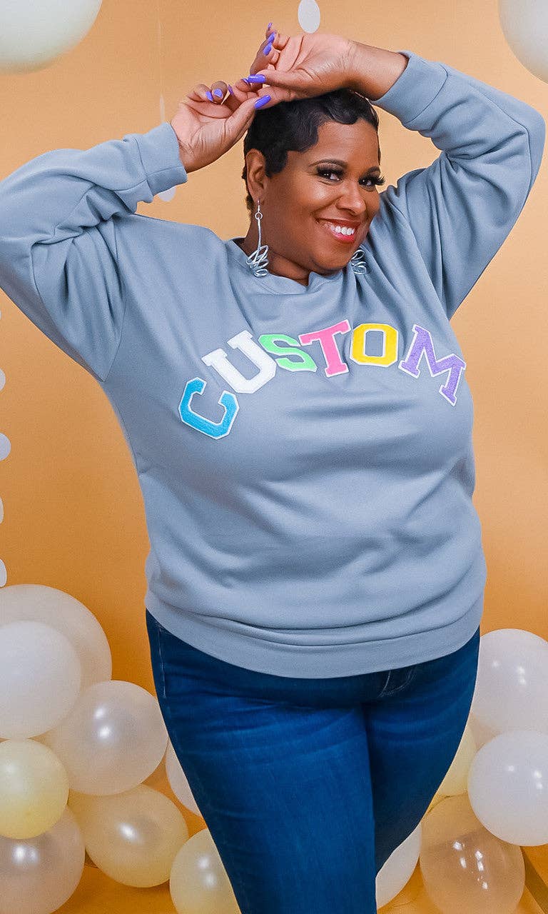 Sugar Stitch - Wholesale Sweatshirt - Women's - Soft Chenille Custom Sweatshirt5