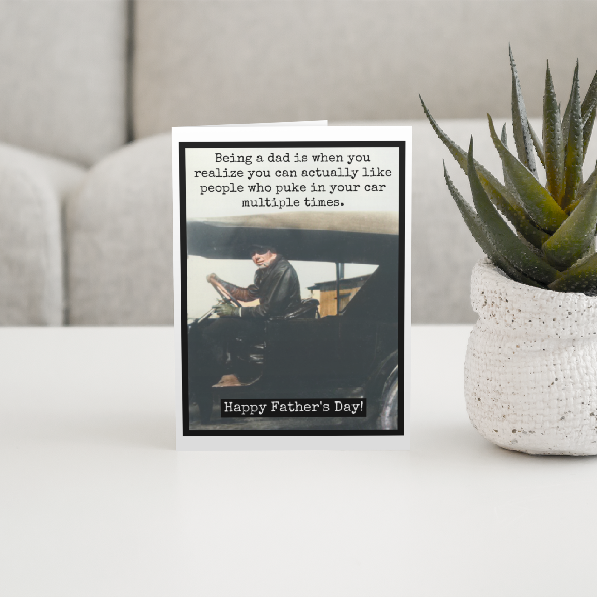 Raven's Rest Studio - Wholesale Father's Day Card - Father's Day Card. Being A Dad Is When You Realize You Can..3