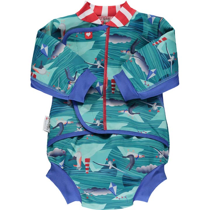 Close - Wholesale One Piece Swimsuit - Baby - Close Pop-in Baby Cosy/Swimsuit with Integrated Swim Nappy