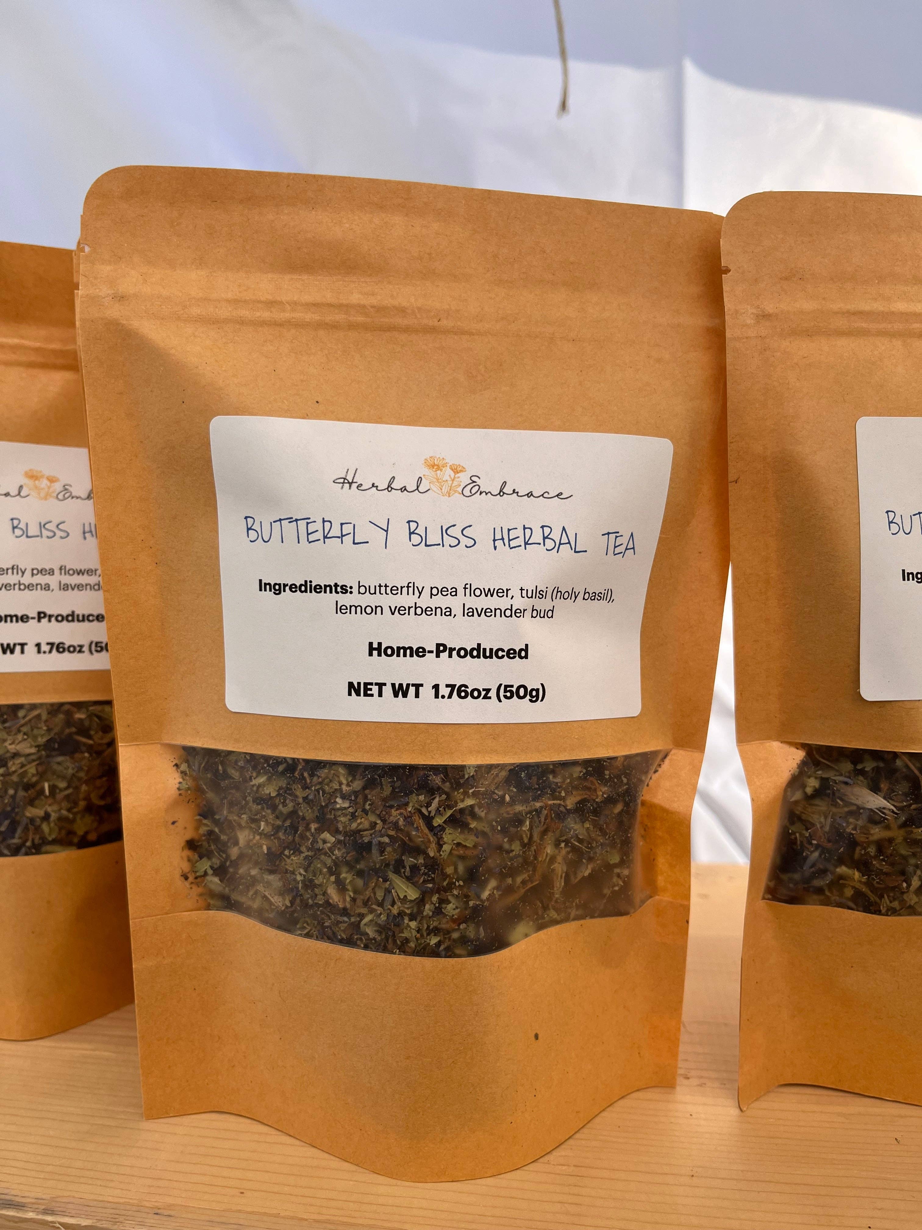Herbal Embrace - Wholesale Loose Tea - Butterfly Bliss Herbal Loose-Leaf Tea Blend1