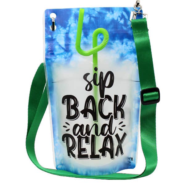 NeckSip - Vente Sacs pour bouteilles de vin - Sip Back And Relax - Sachets à boisson portables (12 oz | paquet de 2)39