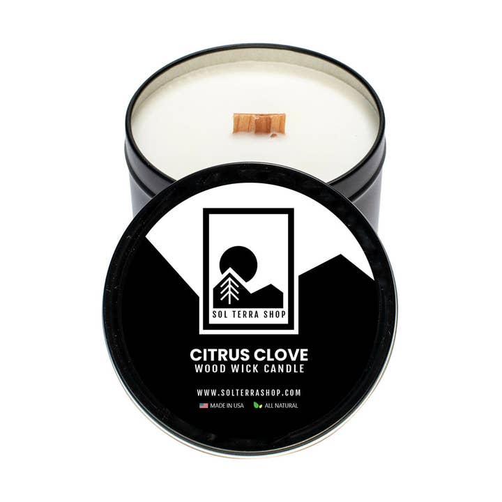 Sustainable Soy Candles for wholesale by SOL TERRA SHOP
