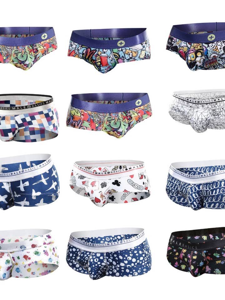 MaleBasics Hipster Brief Comics for wholesale by Malebasics Underwear