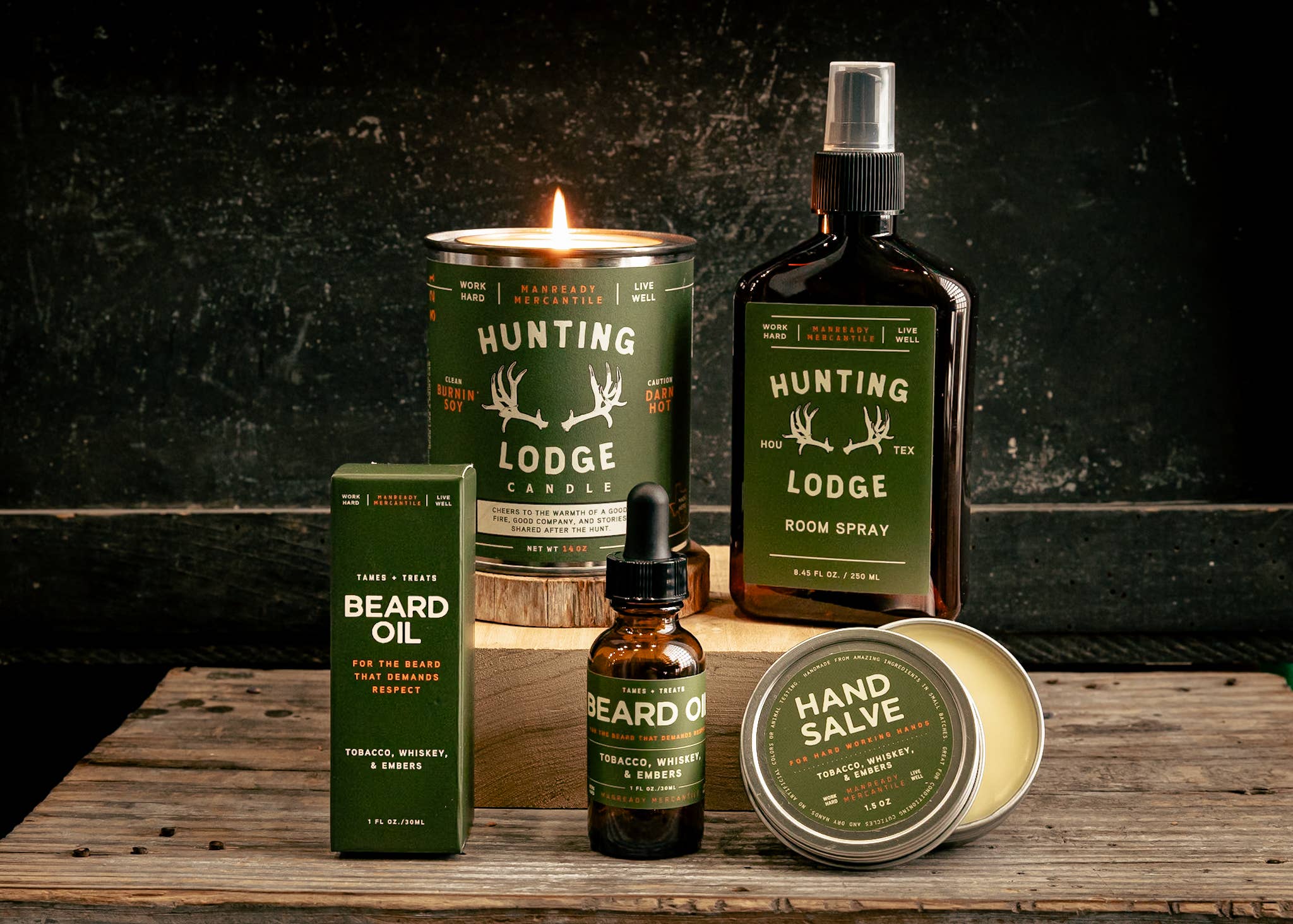 Manready Mercantile - Vente Bougie en bocal - Bougie | La Série Americana | Pavillon de Chasse3