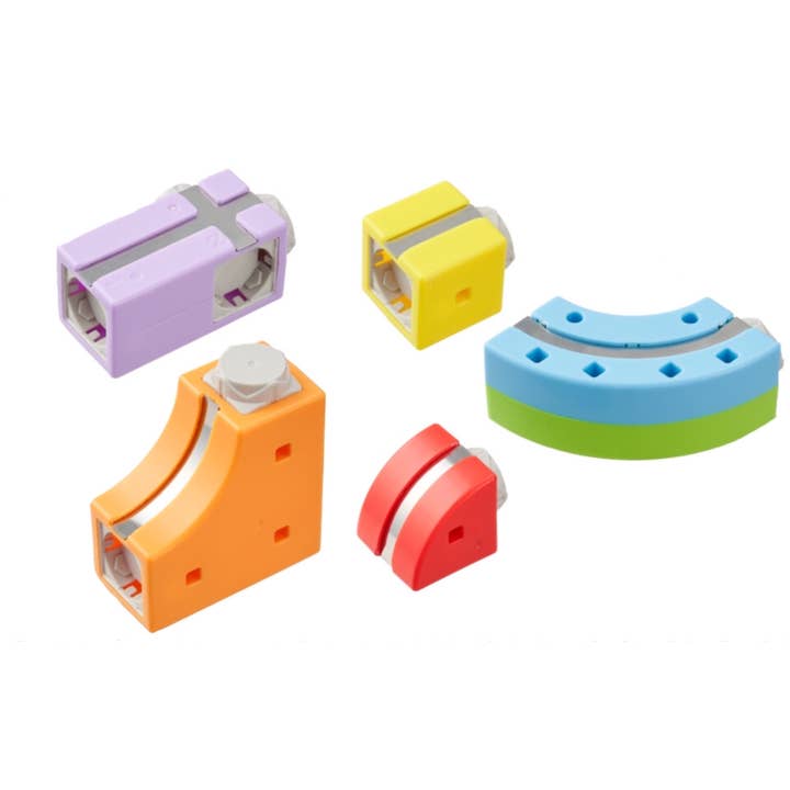 Meekins Corp - Wholesale Building Set - Kids - Rail Cube Magnetic Monorail Deluxe Set