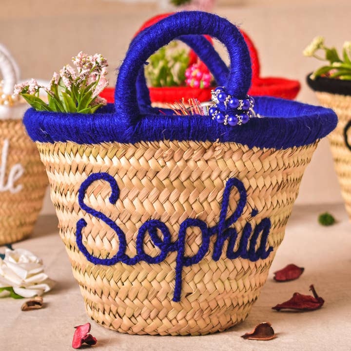 King Of Handmade - Wholesale Beach Bag - Custom embroidered handbags For Bride, Bridal party Gift13