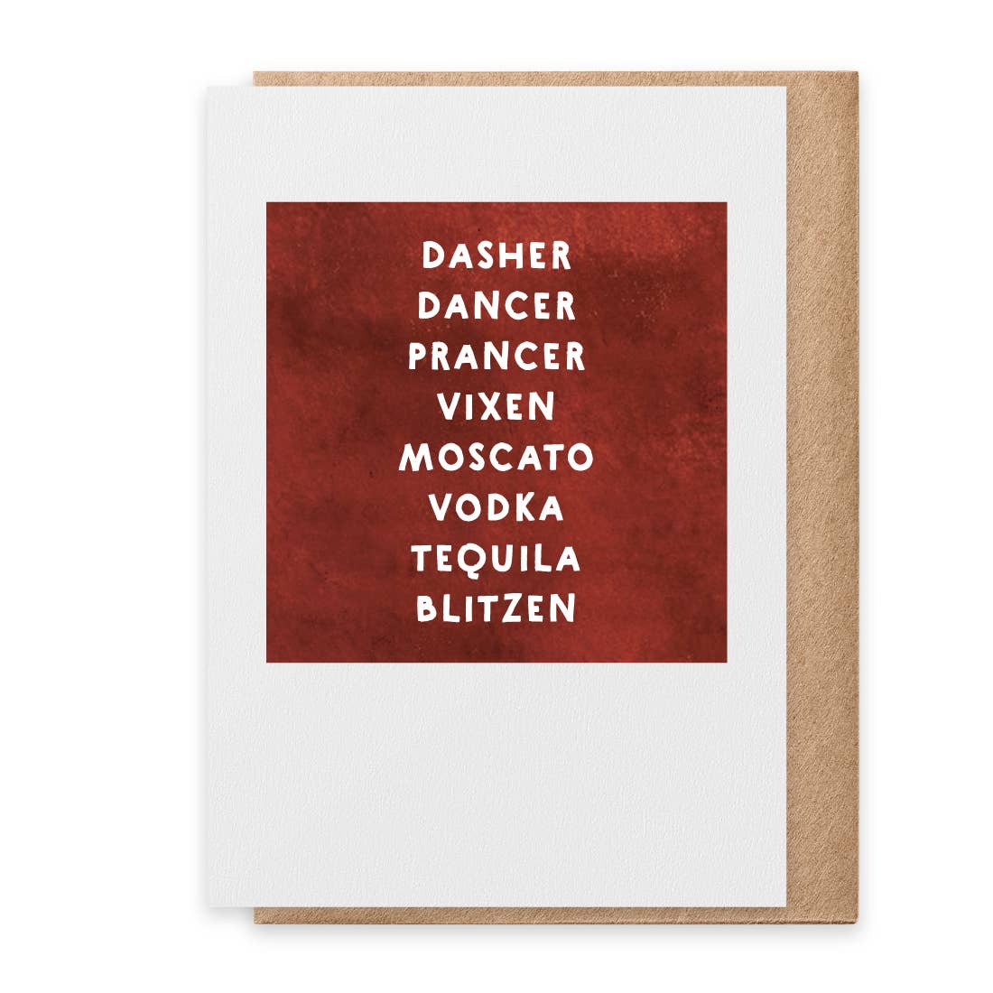 Paisley & Parsley - Wholesale Christmas Card - Blitzen - Greeting Card (Christmas)0