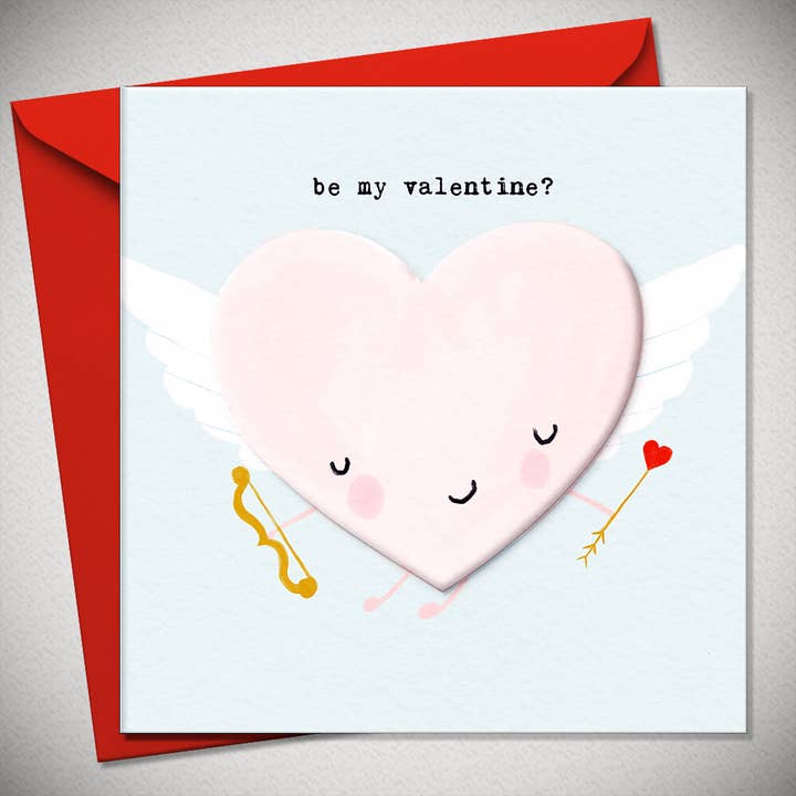 be my valentine? - VPD04 for wholesale by Bexy Boo Ltd