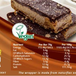 6 PACK SNACKS – Großhandel Snack-Riegel – Schokoladen-Erdnussbutter-Riegel (19 g Protein)