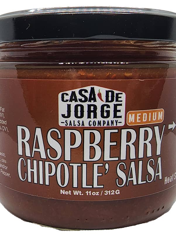 Raspberry Chipotle' Salsa - Medium for wholesale by Casa De Jorge Salsa