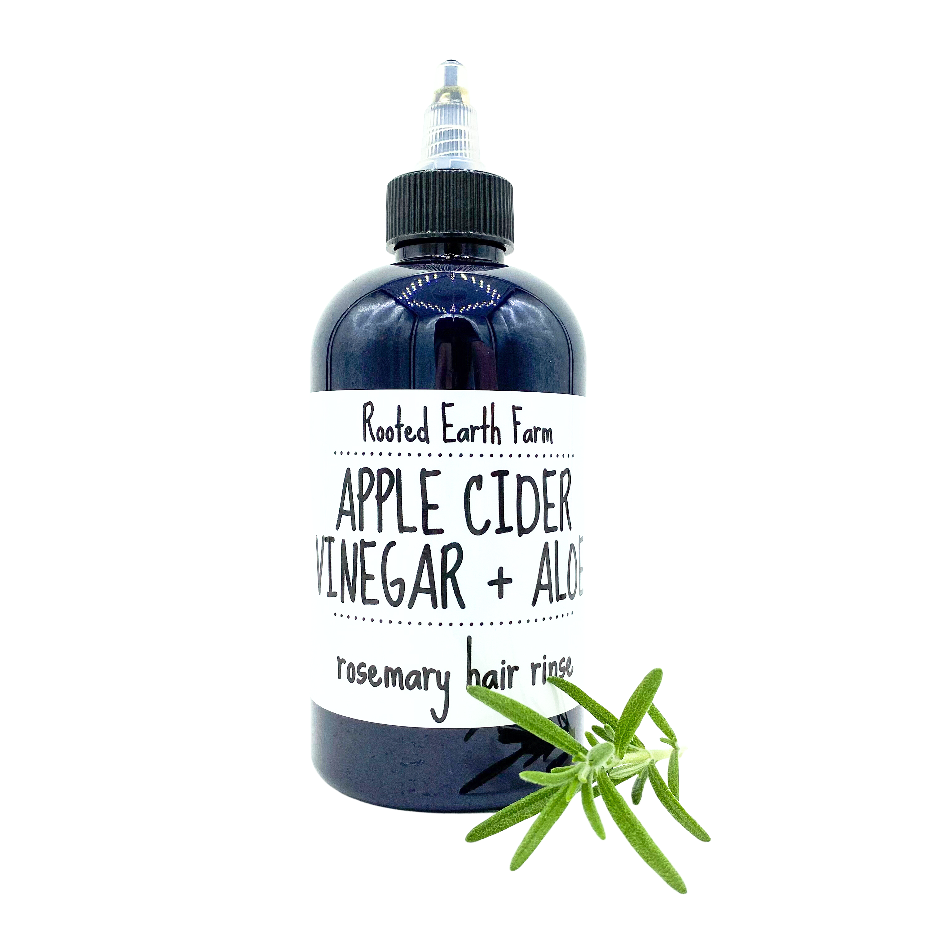 Rooted Earth Farm + Apothecary - Wholesale Scalp/Hair Treatment - Apple Cider Vinegar + Aloe Hair Rinse - 2 Scent Options ACV1