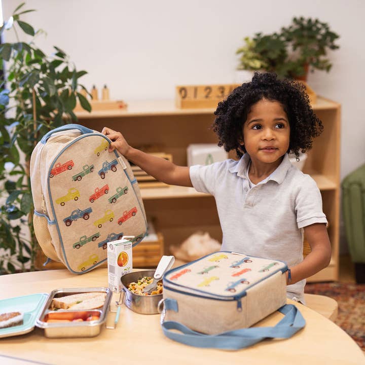 SoYoung - Wholesale Backpack - Kids - Vintage Trucks Toddler Backpack4