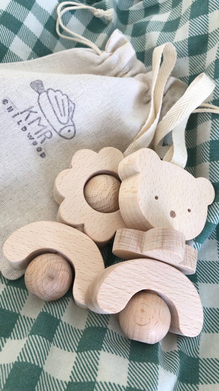 KMR Childwood - Wholesale Wood Toy - Kids - ORSO wooden rattle4