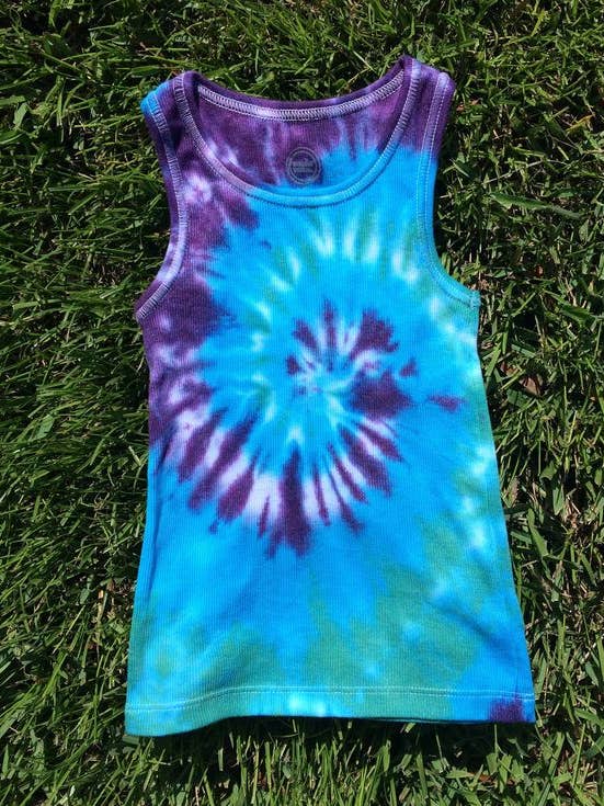 Child Tie-Dye Tank Top for wholesale by To Tie-Dye for Clothing