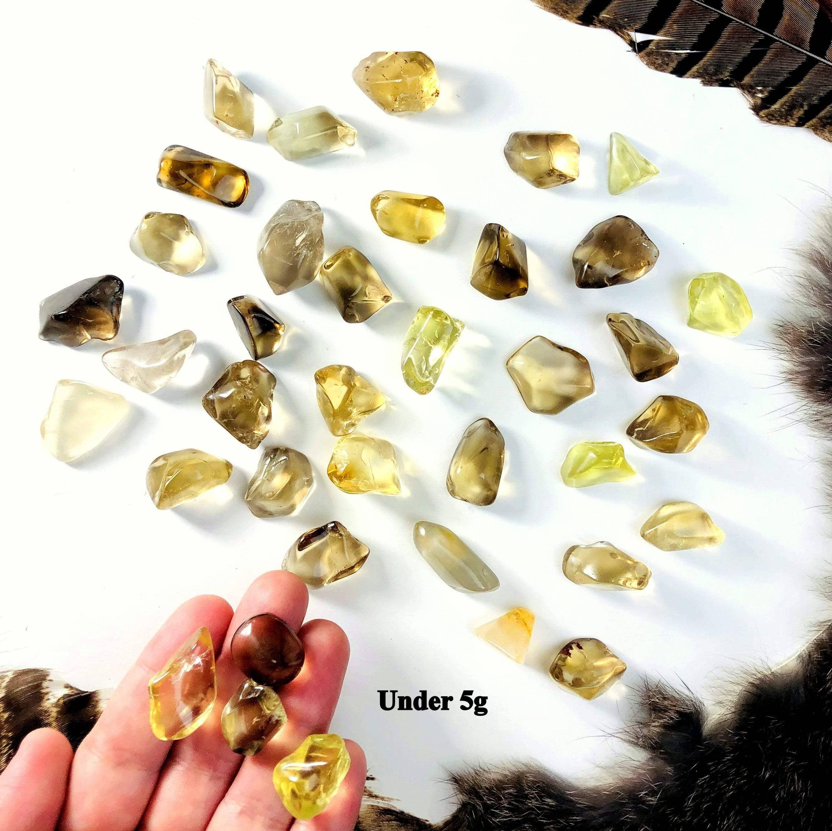 Rock Paradise - Wholesale Spiritual Stone/Crystal - Crystal Citrine - Tumbled Polished Natural Citrine by Weight0