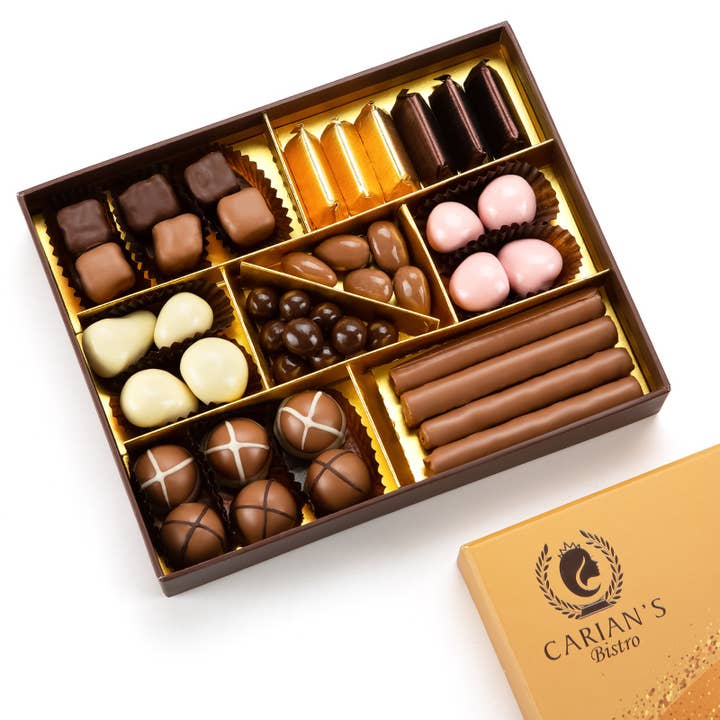 Carian's Bistro Chocolates - Wholesale Chocolate Box - Premium Luxury Chocolate Gift Box, Perfect for Gifting13