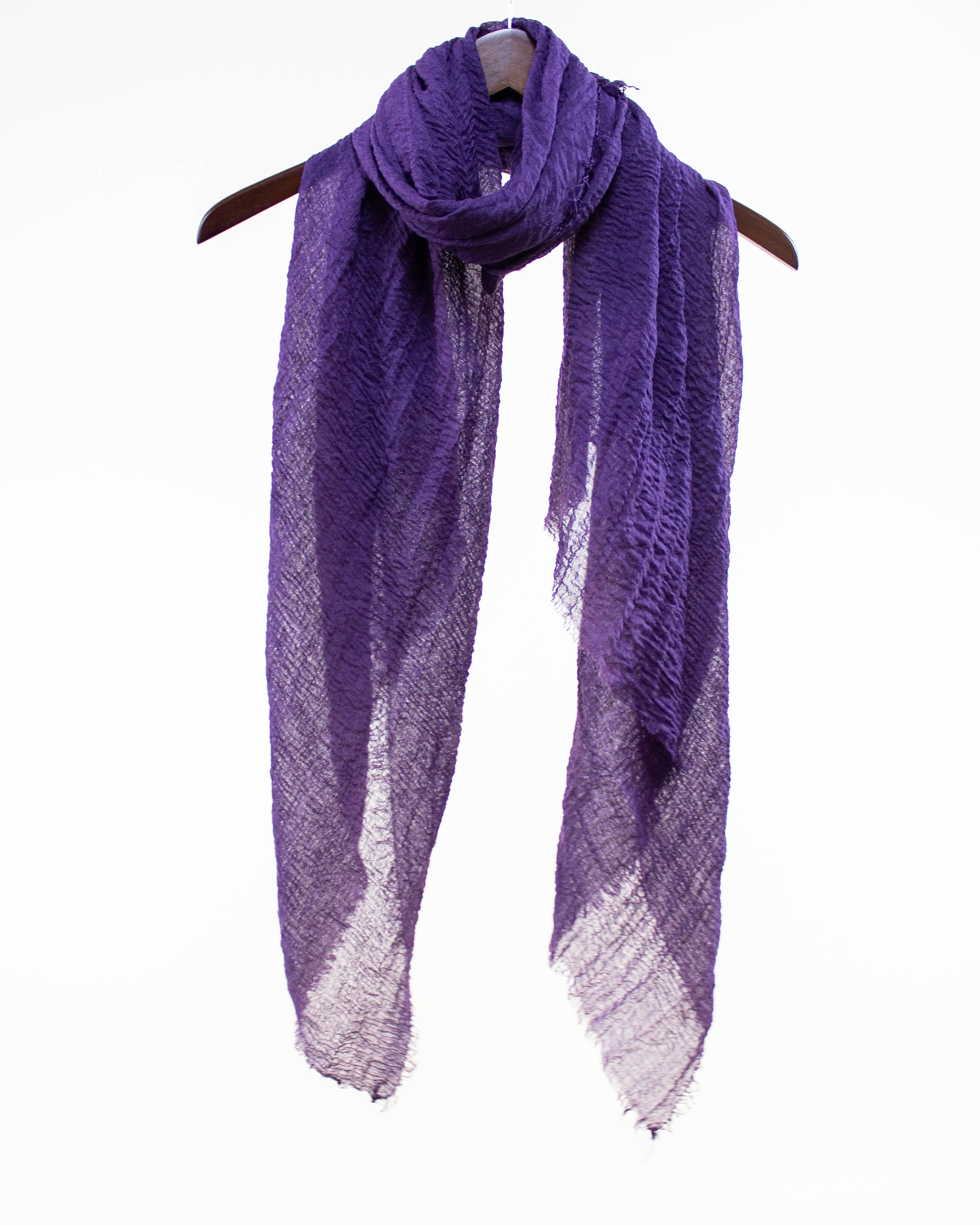 Original USA - Vente Écharpe – femme - Écharpe en coton transparent19