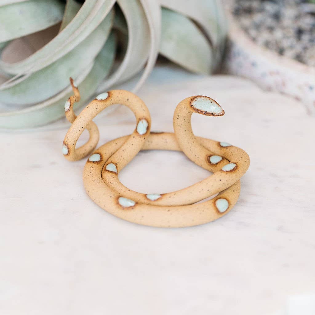 Carter & Rose - Wholesale Decorative Figurine - Medium Ceramic Snake1