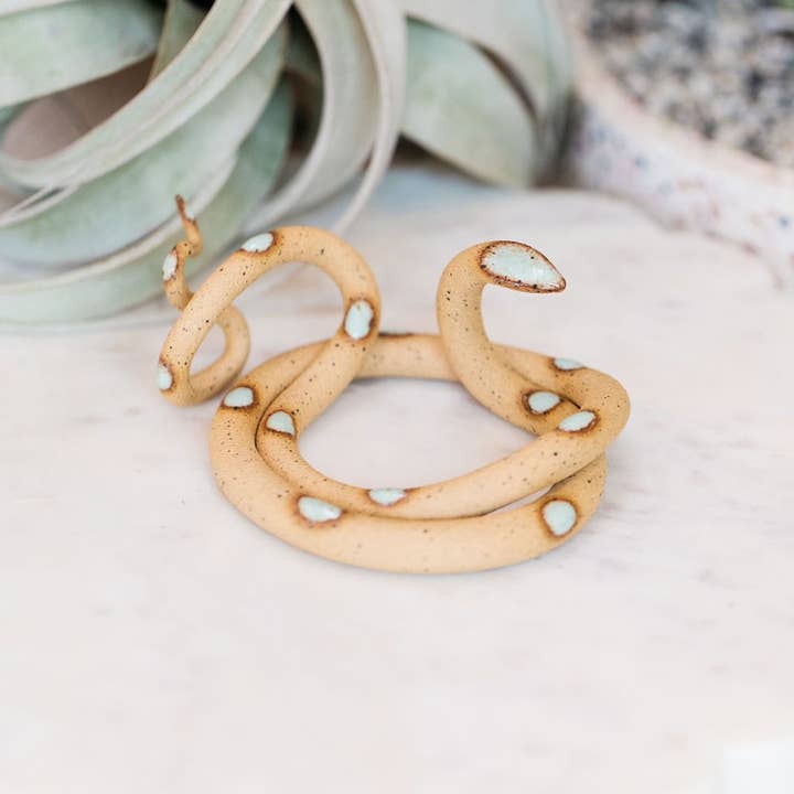 Carter & Rose - Wholesale Decorative Figurine - Medium Ceramic Snake1