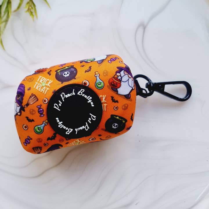 Trick Or Treat Harry Halloween Spooky Dog Poo Bag Holder (Autumn) for wholesale by Pet Pooch Boutique