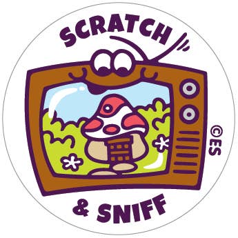 EverythingSmells, LLC - Wholesale Sticker - Saturday Morning Cartoons EverythingSmells Scratch & Sniff Stickers2