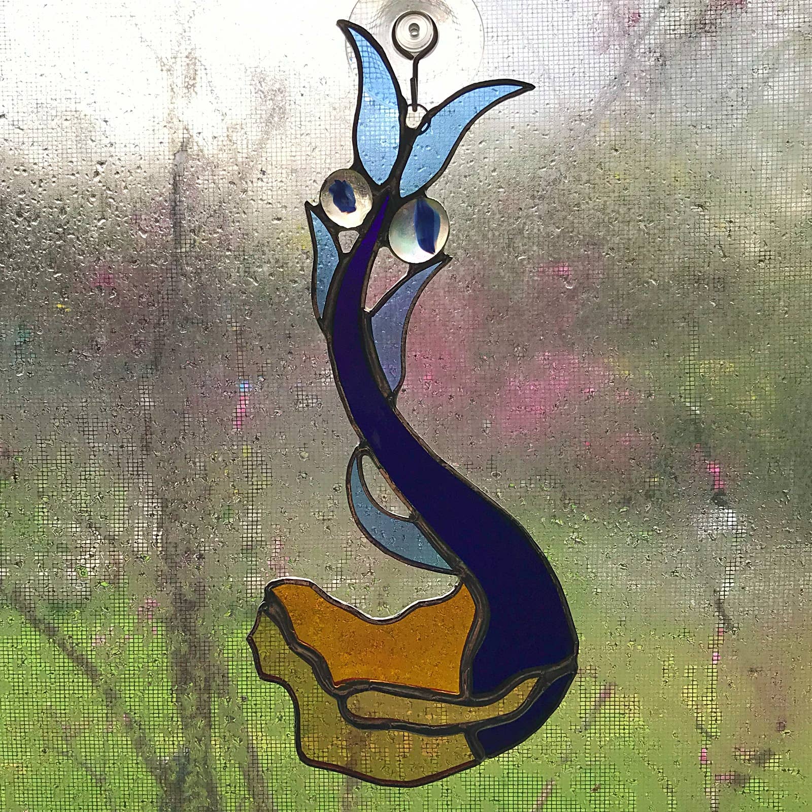 REMOVED BRAND - Wholesale Suncatcher - Mermaid stained glass hanging suncatcher9