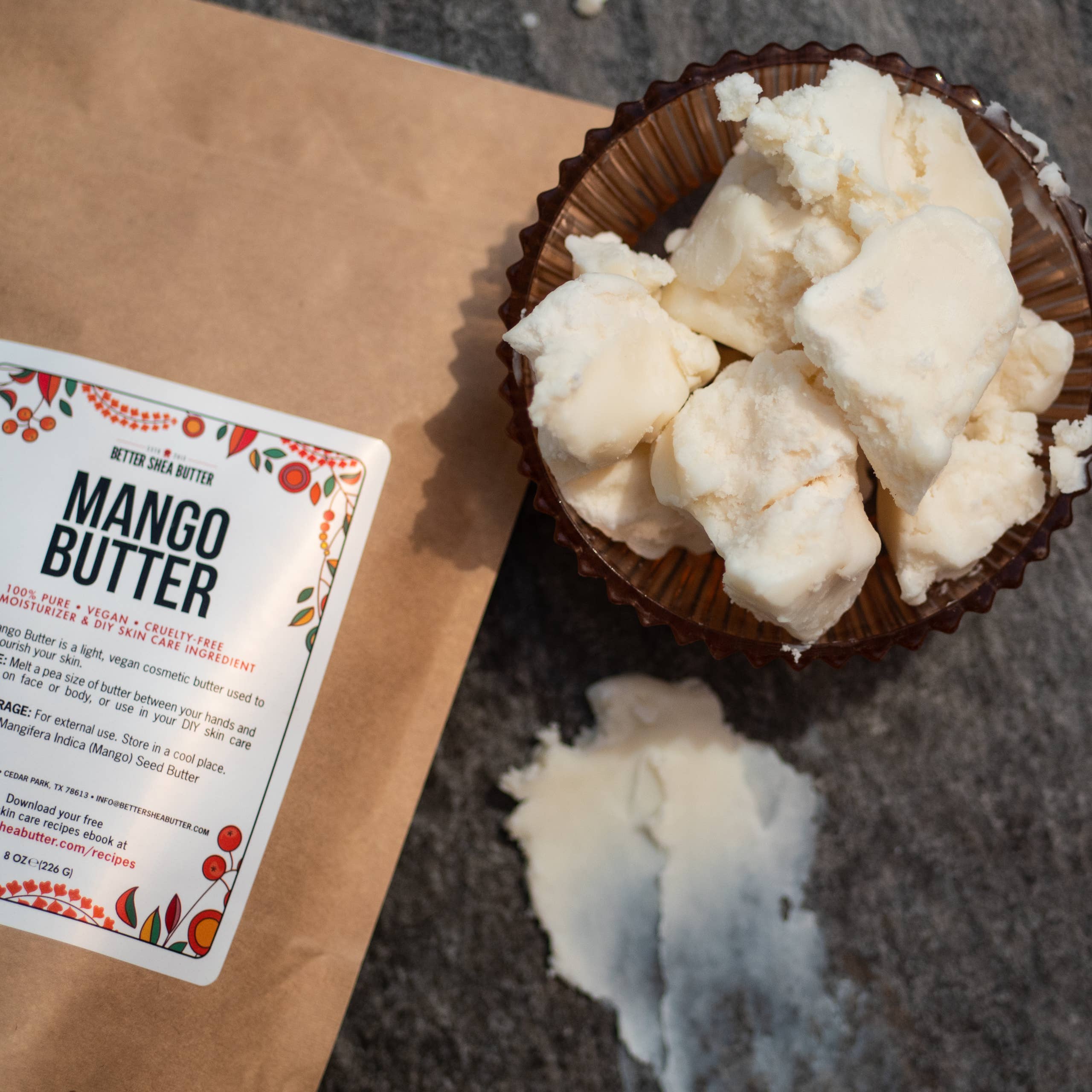 Better Shea Butter - Wholesale Body Balm/Butter - Mango Butter (8 oz)6