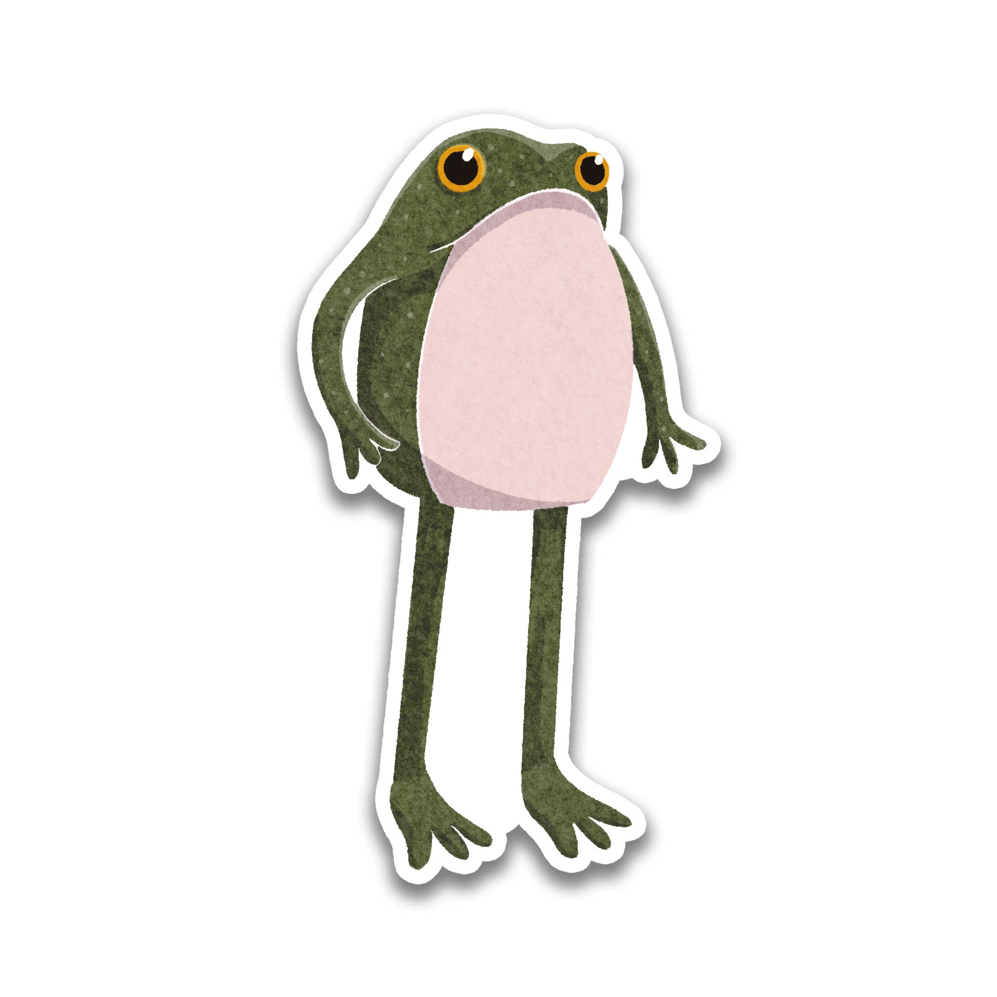 Stick With Finn - Wholesale Sticker - Frogson Frog Sticker
