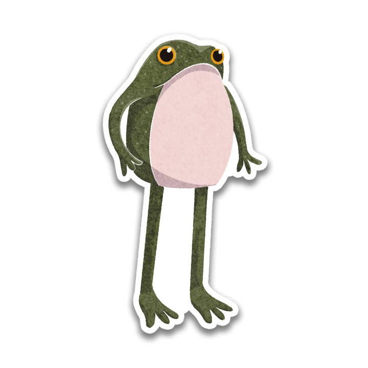 Stick With Finn - Wholesale Sticker - Frogson Frog Sticker0