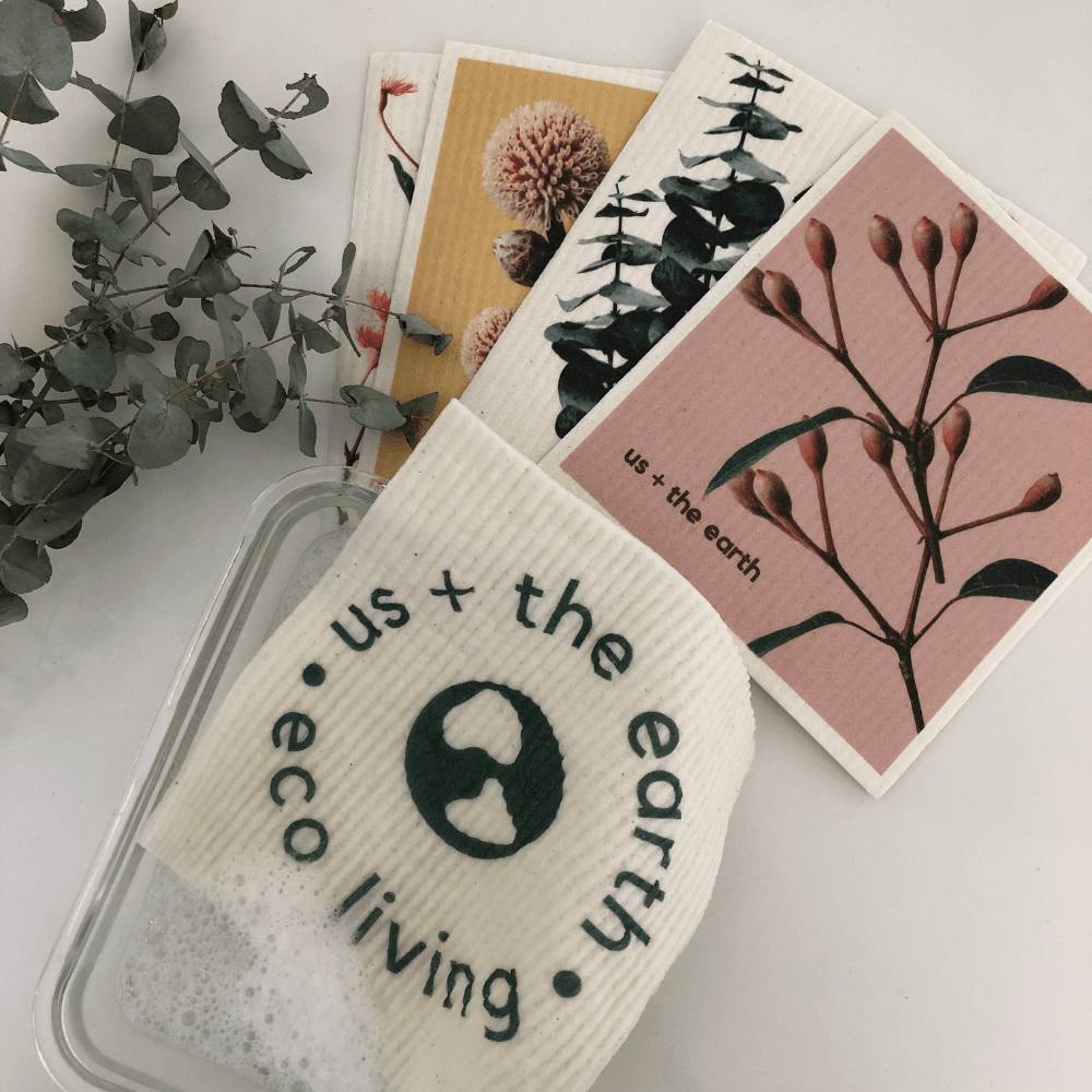 Us and The Earth - Wholesale Dishcloth - Washable Swedish Sponges - Set of 55