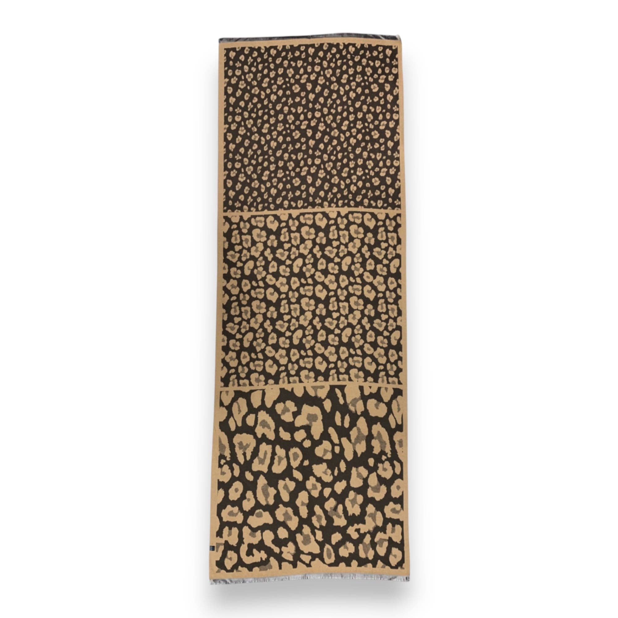 Lili Scarves (US Duty Free) – wholesale Scarf – Women's – Leopard Print Cashmere Blend Winter Scarf14