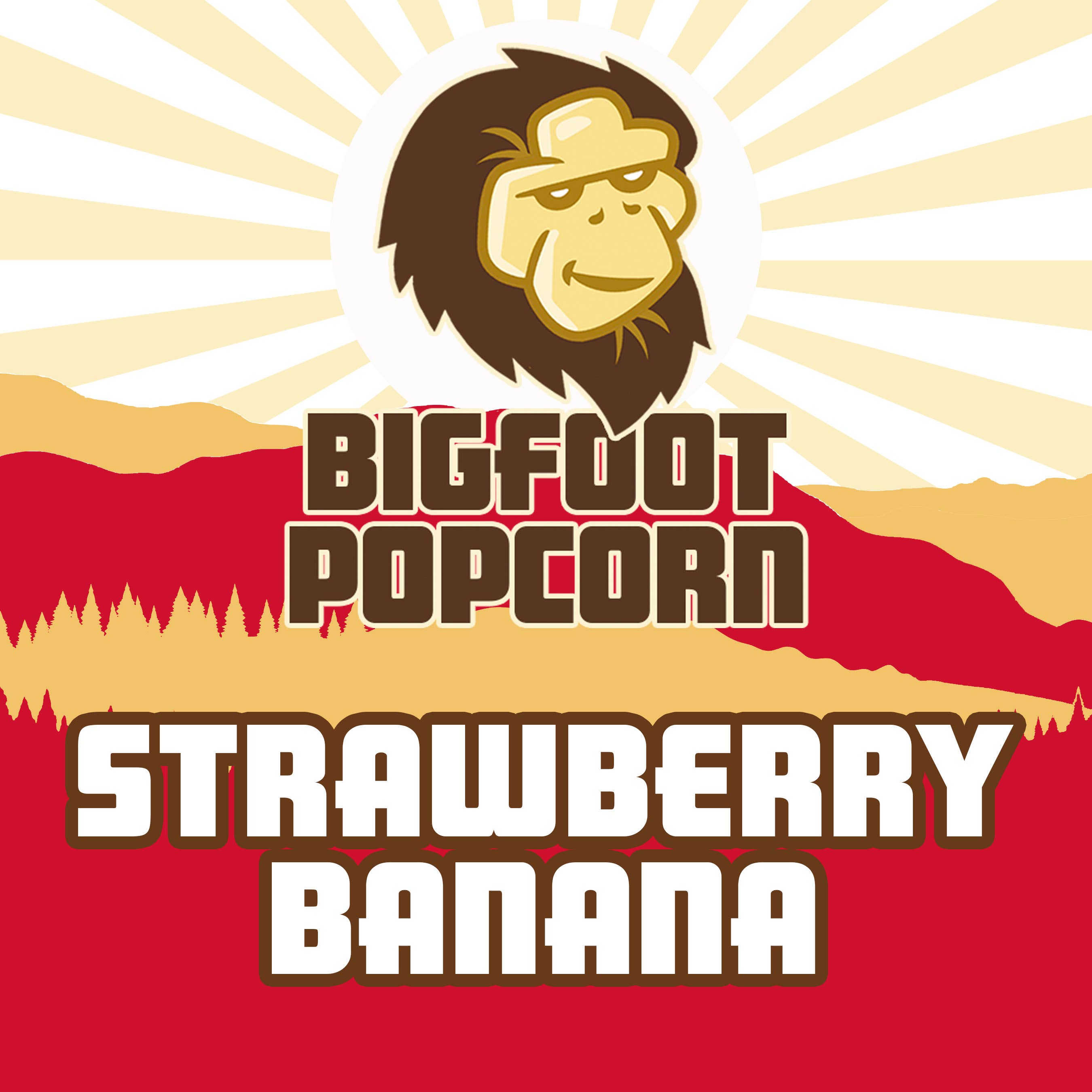 Bigfoot Popcorn - Wholesale Popcorn - Strawberry Banana Gourmet Popcorn3