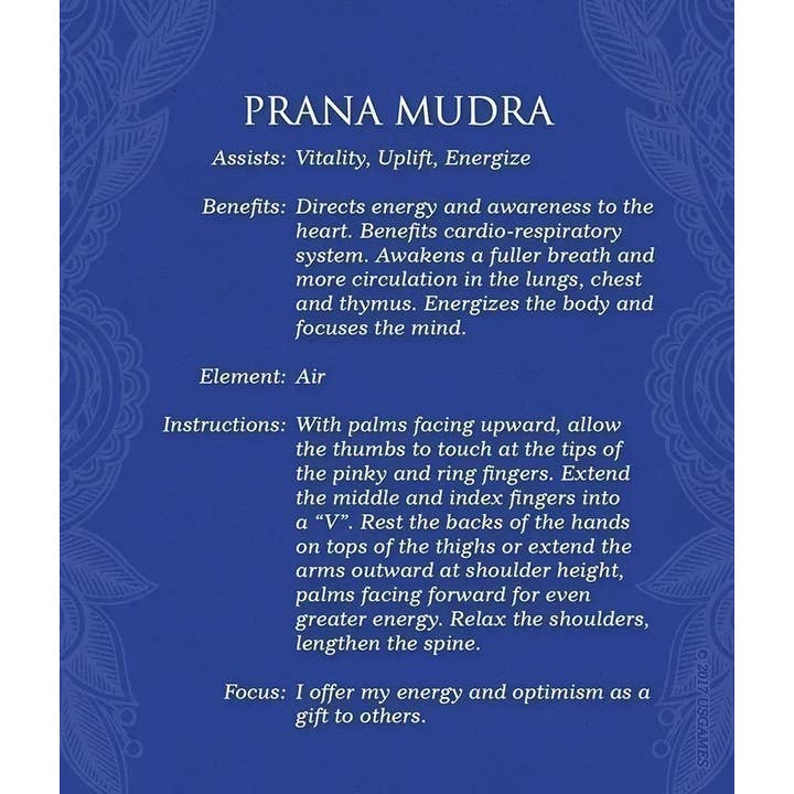 U.S. Games Systems Inc. - Wholesale Tarot Cards - Mudras For Awakening The Five Elements10