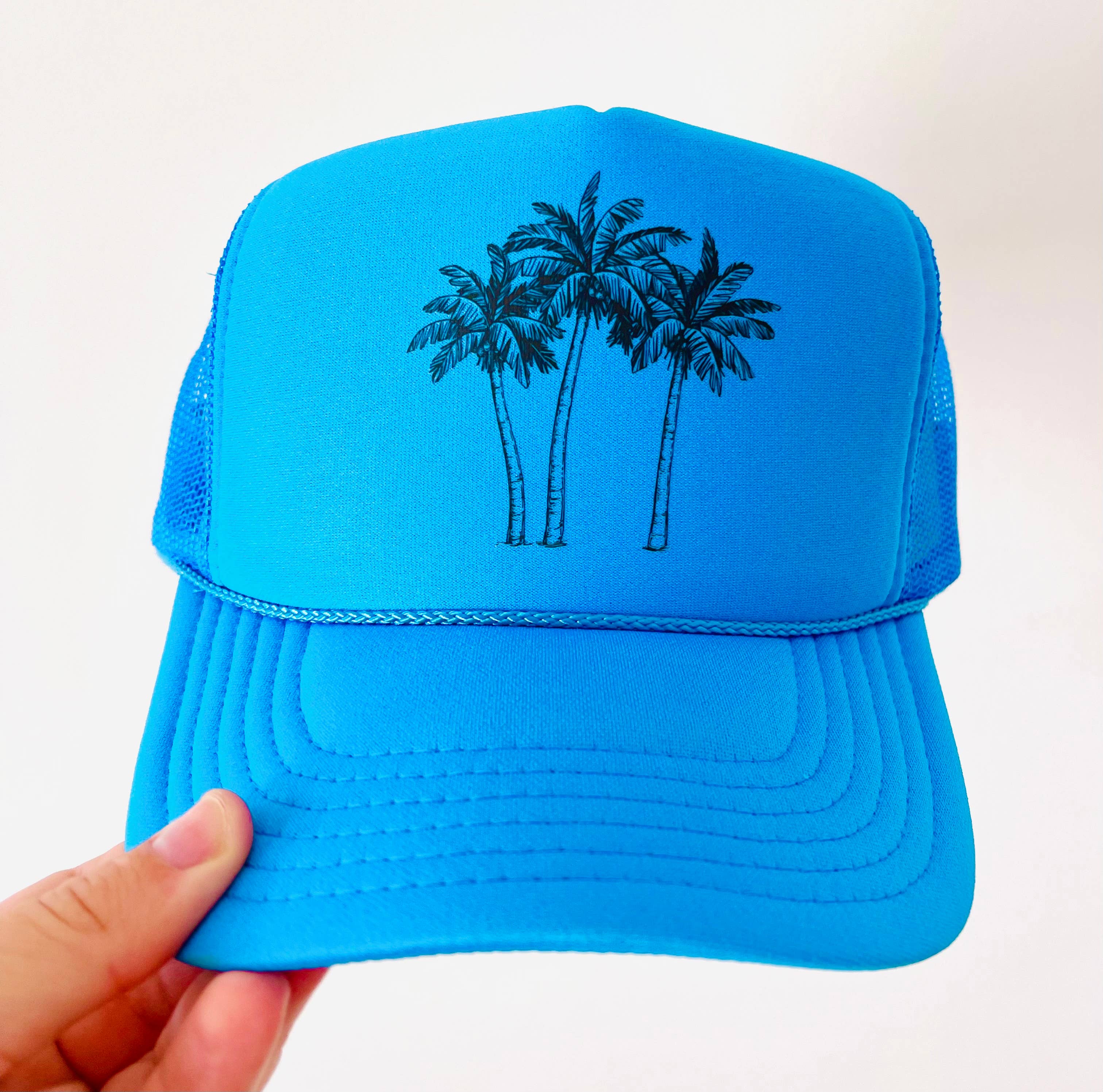 Rad Hat Society – wholesale Trucker hat – Unisex – Palm Trees8