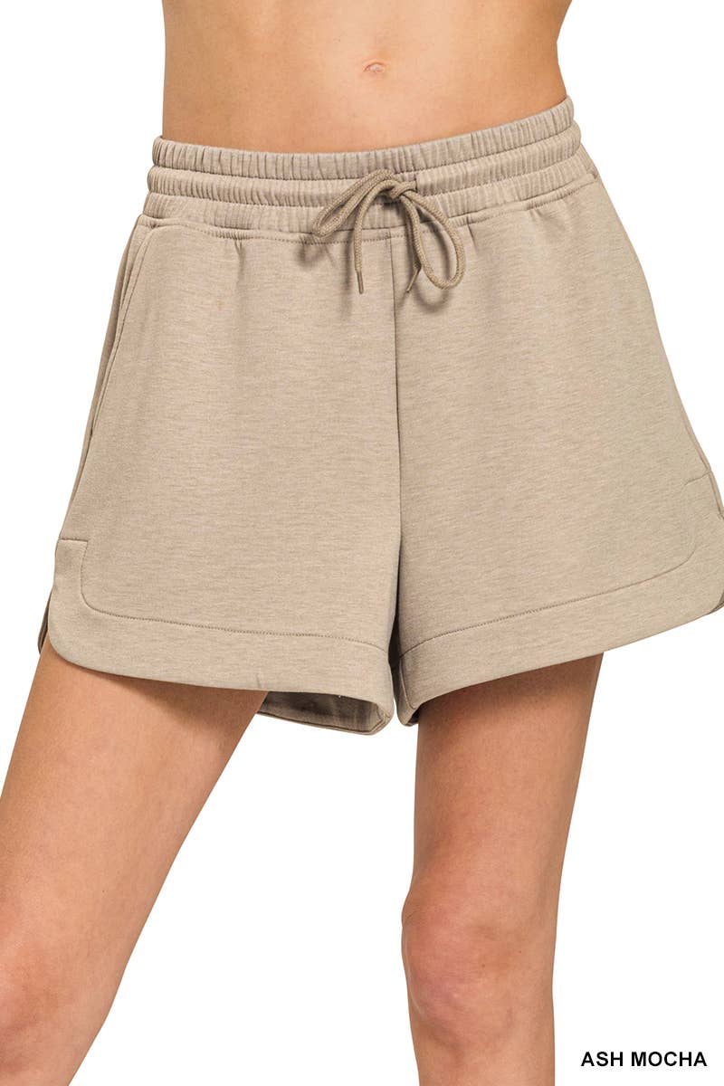 42POPS – Calções – Mulher por atacado – Calções com Cintura Elástica e Bolso SI-274904