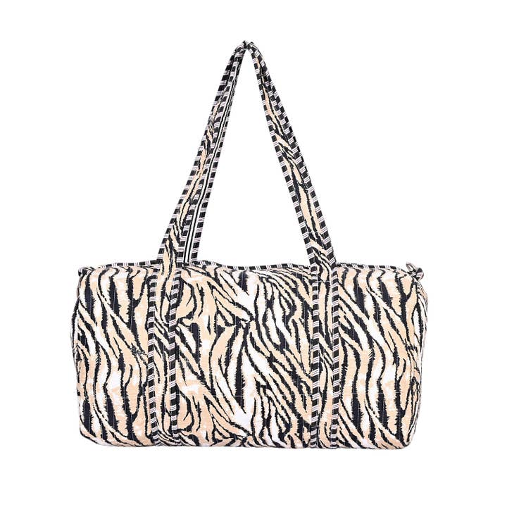 CYC - Wholesale Weekender Bag - Women's - The Striped Tiger Cotton Weekender3