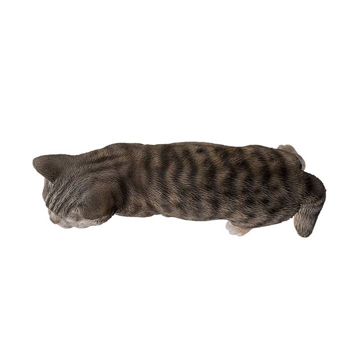 Pacific Trading - Venta al por mayor Figura decorativa - 15431 Gato Tabby Gris C/4