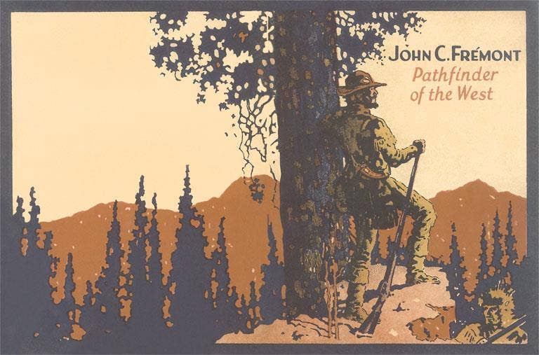 Found Image Press - Wholesale Postcard - Postcard AM-199 John C. Fremont, Pathfinder of the West0
