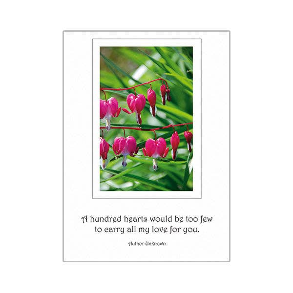 Hunderte von Herzen - Liebeskarte für den Großhandel von Legacy