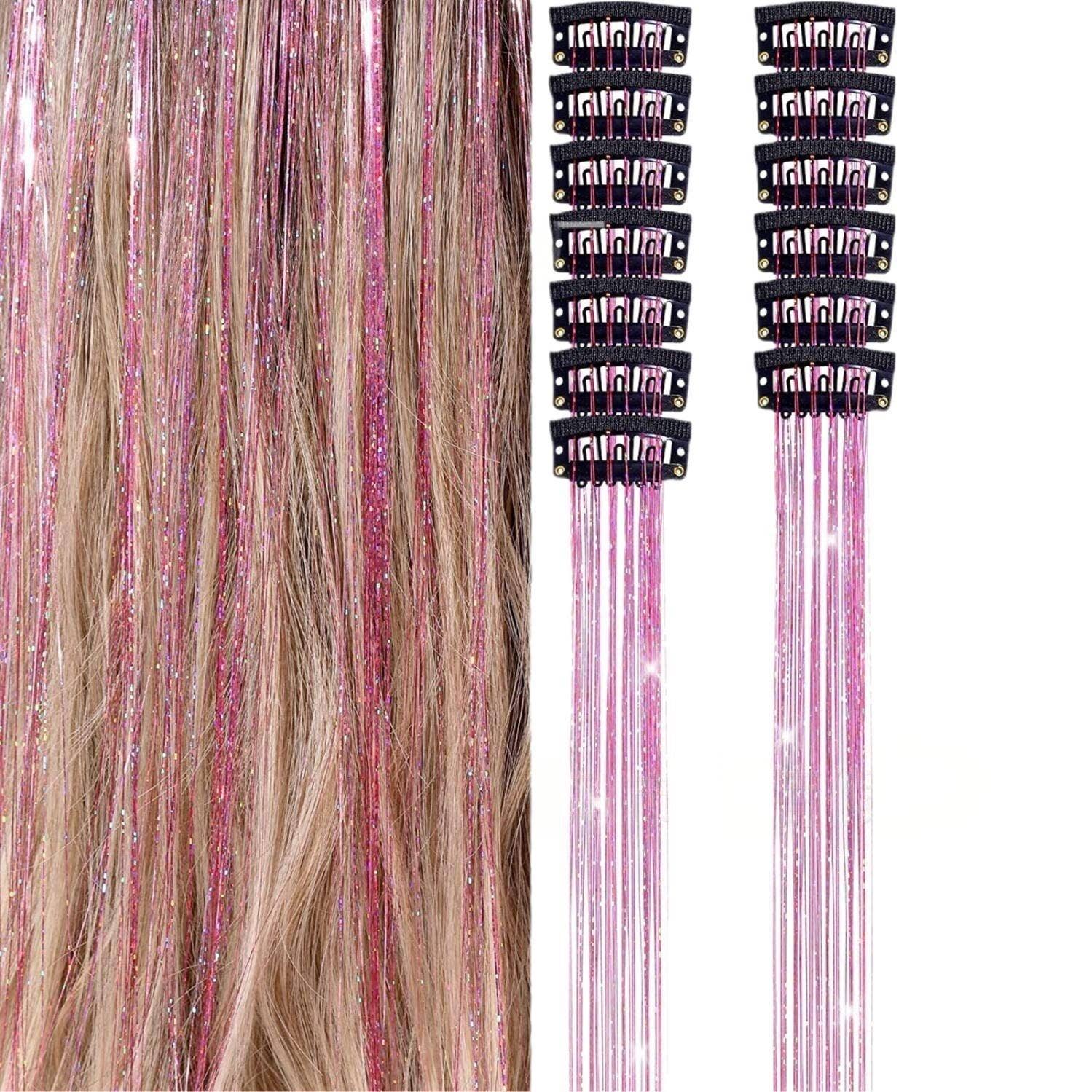 AK Brand - Wholesale Haar extensions - 20 inch glinsterende haartinsels voor extensions kit0